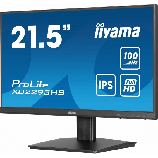 iiyama ProLite XU2293HS-B6 počítačový monitor 54,6 cm (21.5") 1920 x 1080 px Full HD LED Černá