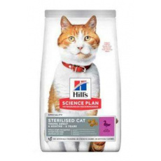 Hill's Fel. SP Adult Sterilised Cat Duck 10kg Hill's Fel. SP Adult Sterilised Cat Duck 10kg