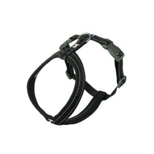 Postroj Y Hurtta Casual ECO čierny 45-55cm Postroj Y Hurtta Casual ECO čierny 45-55cm