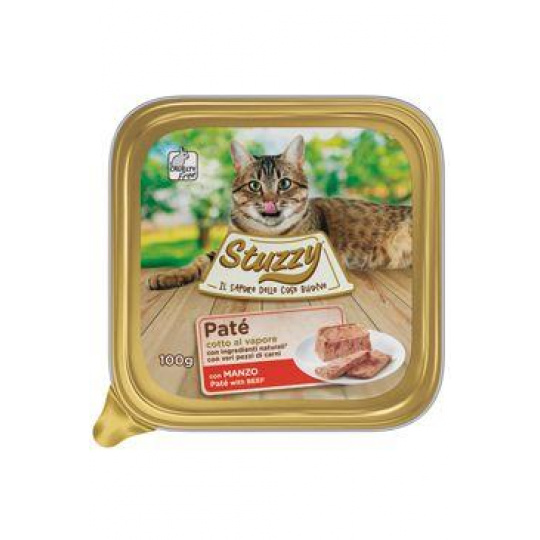 Stuzzy Cat vanička Adult Paté hovädzie 100g