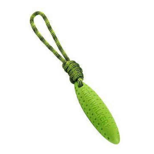 Hračka pes ZEPPELIN MINI pláv. z TPR zelená Kiwi Hračka pes ZEPPELIN MINI pláv. z TPR zelená Kiwi