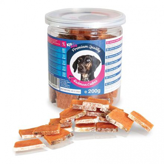 KIDDOG lososové mäso v plátku - PREMIUM QUALITY 200 g dóza KIDDOG lososové mäso v plátku - PREMIUM QUALITY 200 g dóza