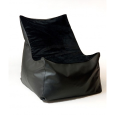 Sako taška pouffe Tron černá XXL 140 x 90 cm