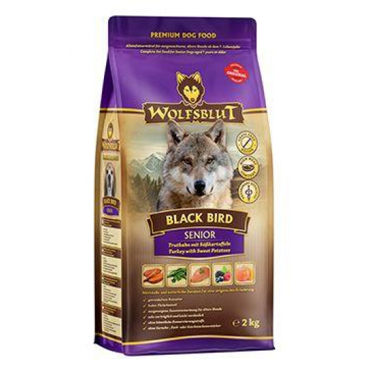 Wolfsblut Dog Senior Black Bird 2kg Wolfsblut Dog Senior Black Bird 2kg