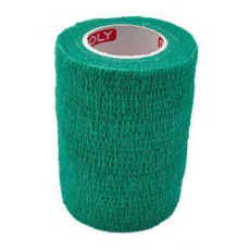 Elastická bandáž. CoPoly 7,5cm x 4,5m zelená