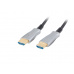 LANBERG HDMI KABEL M/M V2.0 10M OPTICKÝ AOC ČERNÝ CA-HDMI-20FB-0100-BK