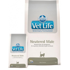 Vet Life Natural CAT Neutered Male 2kg