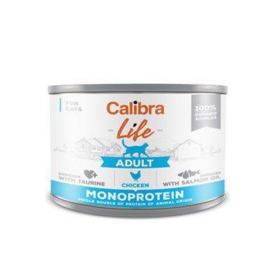 Calibra Cat Life konz.Adult Chicken 200g Calibra Cat Life konz.Adult Chicken 200g