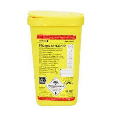 Kontajner pre medicínsky odpad 0,25l CVET Kontajner pre medicínsky odpad 0,25l CVET