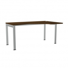 ART BSA47 160X100 nížinný ořech/kov pravý stůl