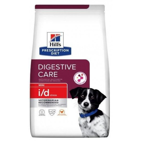 HILL'S Prescription Diet Mini i/d Stress Canine - suché krmivo pro psy - 1 kg