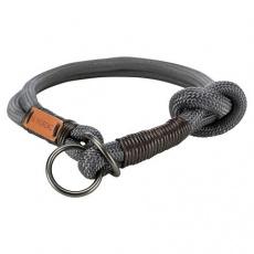 BE NORDIC polostahovací obojok, tmavosivá/hnedá BE NORDIC polostahovací obojok, tmavosivá/hnedá