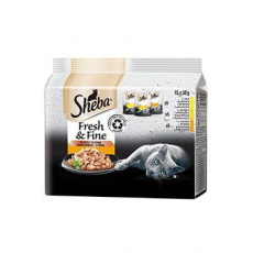 Sheba kapsička Fresh&Fine hydinový výber 15x50g Sheba kapsička Fresh&Fine hydinový výber 15x50g