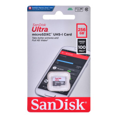 SanDisk Ultra 256 GB MicroSDXC UHS-I Třída 10