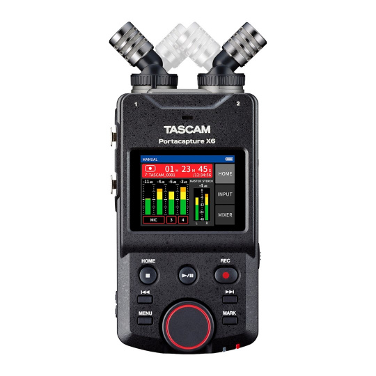 Tascam Portacapture X6 - přenosný vícestopý rekordér s vysokým rozlišením