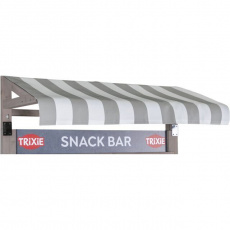 Roleta pre 90258,9021,9024; 127 x 50 x 30 cm, sivá/biela