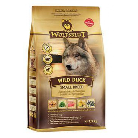 Wolfsblut Dog Small Breed Wild Duck 7,5kg Wolfsblut Dog Small Breed Wild Duck 7,5kg