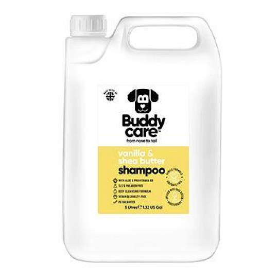Šampón pre psy Buddycare Vanilla&Shea Butter 5l