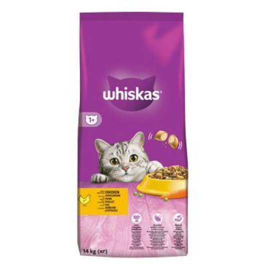 WHISKAS Adult cat s kuracím mäsom 14 kg WHISKAS Adult cat s kuracím mäsom 14 kg