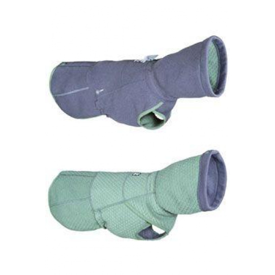 Obleček Hurtta Razzle-Dazzle Midlayer černica/zelený 40