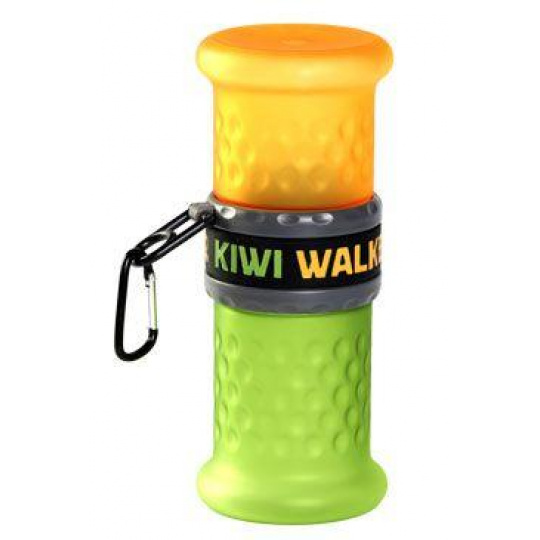 Cestovná fľaša 2v1 oranž.-zelená 750+500ml Kiwi Cestovná fľaša 2v1 oranž.-zelená 750+500ml Kiwi