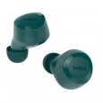 Belkin SoundForm Bolt Sluchátka s mikrofonem Bezdrátový Do ucha Volání / hudba / sport / volný čas Bluetooth Modrozelená