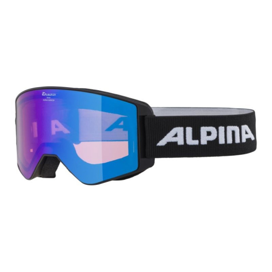 Alpina M40 NARKOJA HM Zimní sportovní brýle Black, Blue Unisex