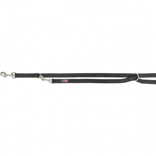 Vodítko PREMIUM predlžovacie dvojvrstvové - čierne