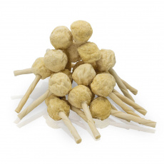 KIDDOG BUFFET lízátko kulička s mořskou treskou [50 ks], ø 3 / 8,5 cm / 16 g