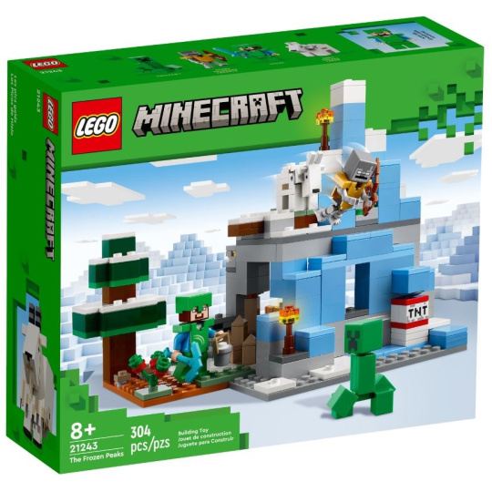 LEGO MINECRAFT 21243 ZMRZLÉ VRCHOLY