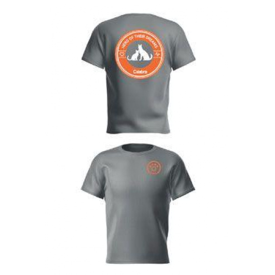 Calibra - oblečenie - pánske tričko sivé M Calibra - oblečenie - pánske tričko sivé M