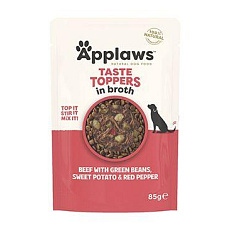 Applaws Dog kapsička Toppers Broth hovädzie s batatmi 85g