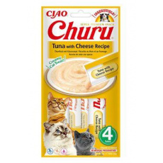 Churu Cat Tuna with Cheese Recipe 4x14g Churu Cat Tuna with Cheese Recipe 4x14g