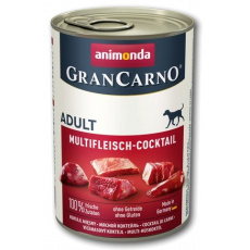 animonda GranCarno Original Hovězí, Kuřecí maso, Hra, Turecko Dospělý jedinec 400 g