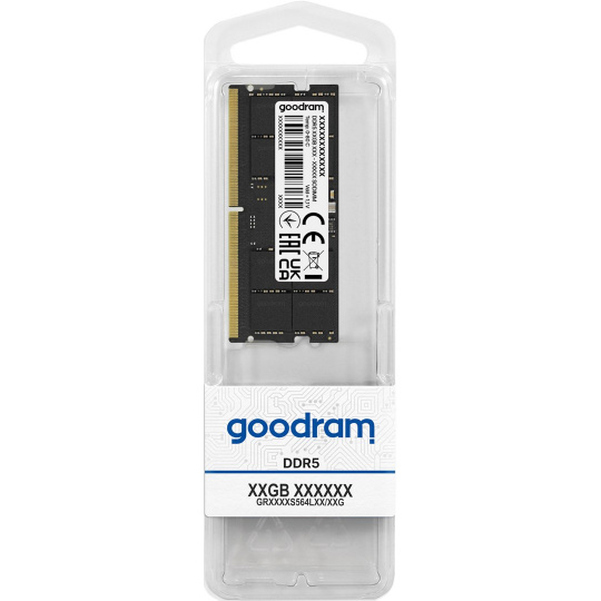 Goodram GR4800S564L40S/16G paměťový modul 16 GB 1 x 16 GB DDR5 48000 MHz