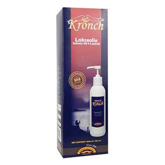 Lososový olej KRONCH pre psy a mačky 1000ml Lososový olej KRONCH pre psy a mačky 1000ml