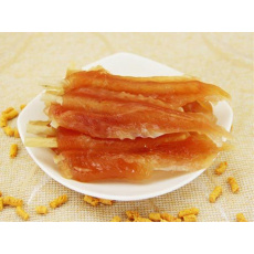 Pamlsok Salač Plátok kurací s kalciovou tyčinkou 12 cm 400 g