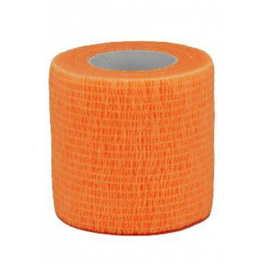 Elastická bandáž. CVET 5cmx4,5m oranžové 1ks Elastická bandáž. CVET 5cmx4,5m oranžové 1ks