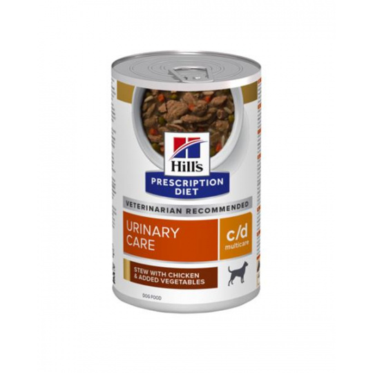 HILLS Diet Canine Stew c/d with Chicken & Vegetables konzerva NEW 354 g