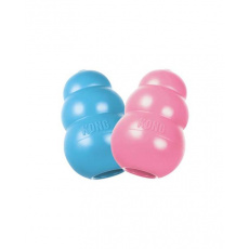 Hračka Kong Dog Puppy Granát modrý/ružový, guma prírodná, M 7-16 kg