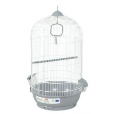 Klietka pre vtáky PRIMO Carmen 40cm biela/sivá Zolux