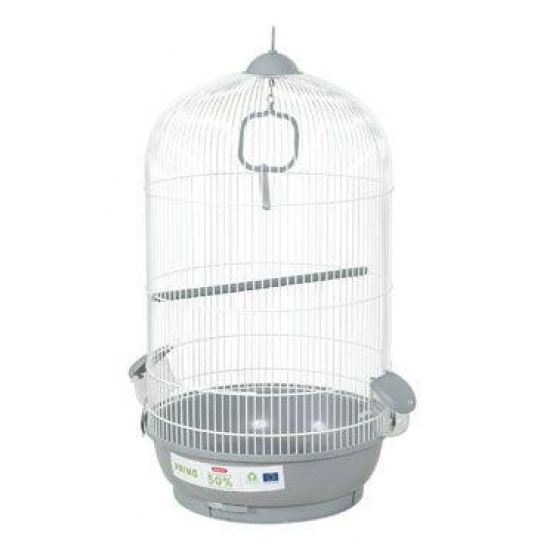 Klietka pre vtáky PRIMO Carmen 40cm biela/sivá Zolux Klietka pre vtáky PRIMO Carmen 40cm biela/sivá Zolux