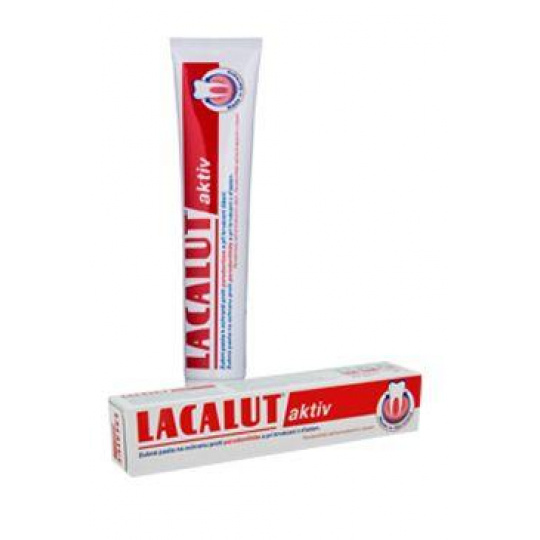 Zub.pasta Lacalut Aktiv proti paradentóze 75ml Zub.pasta Lacalut Aktiv proti paradentóze 75ml