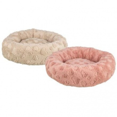 Pelech AMOROSA, okrúhly s okrajom, 50 cm, béžová/staroružová - LIMITOVANÁ PONUKA Pelech AMOROSA, okrúhly s okrajom, 50 cm, béžová/staroružová - LIMITOVANÁ PONUKA