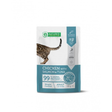 Natures P KAPSULE cat adult weight control chicken & salmon & tuna 22 x 100 g Natures P KAPSULE cat adult weight control chicken & salmon & tuna 22 x 100 g