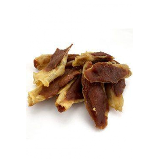 Pochúťka Králičie ucho obalené kačacím mäsom 500g