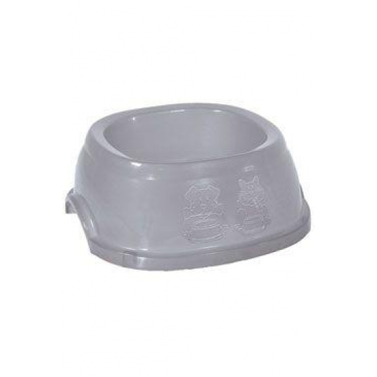 Miska plast protišmyková pes 0,4l sivá Zolux Miska plast protišmyková pes 0,4l sivá Zolux