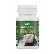 Roboran H pro Černé a Bílé králíky a morčata 60g Roboran H pro Černé a Bílé králíky a morčata 60g