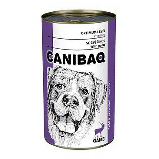 Canibaq dog konz. zverinová 1250g