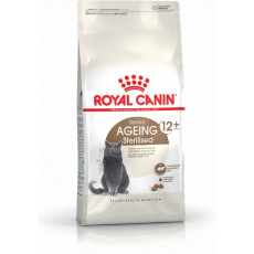 Royal Canin Senior Ageing Sterilised 12+ suché krmivo pro kočky Kukuřice, Drůbež, Zeleninová 400 g